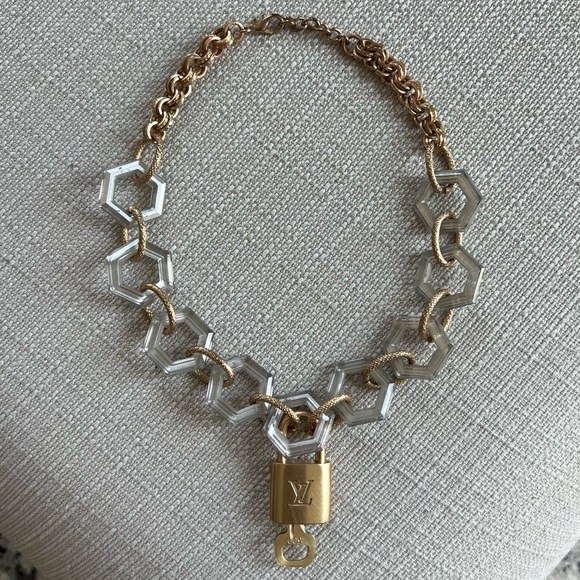 Louis Vuitton Lock And Key Novelty Chocker - Picture 3 of 7